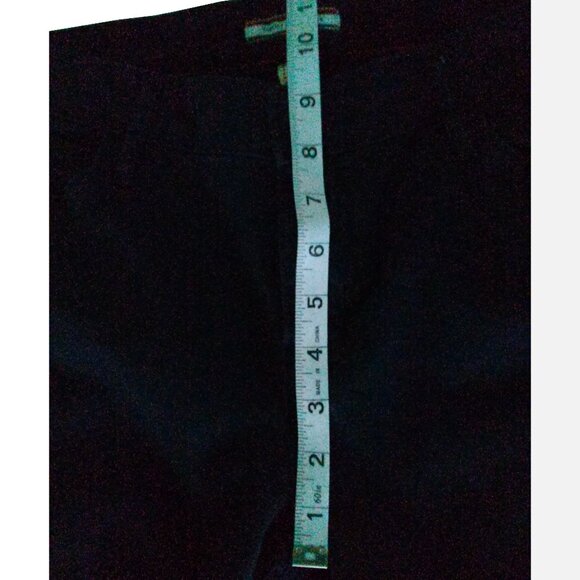 Tommy Hilfiger Women's Navy Pants, Skinny/Straight Leg, Mid-Rise, 8 Petite - Picture 8 of 13